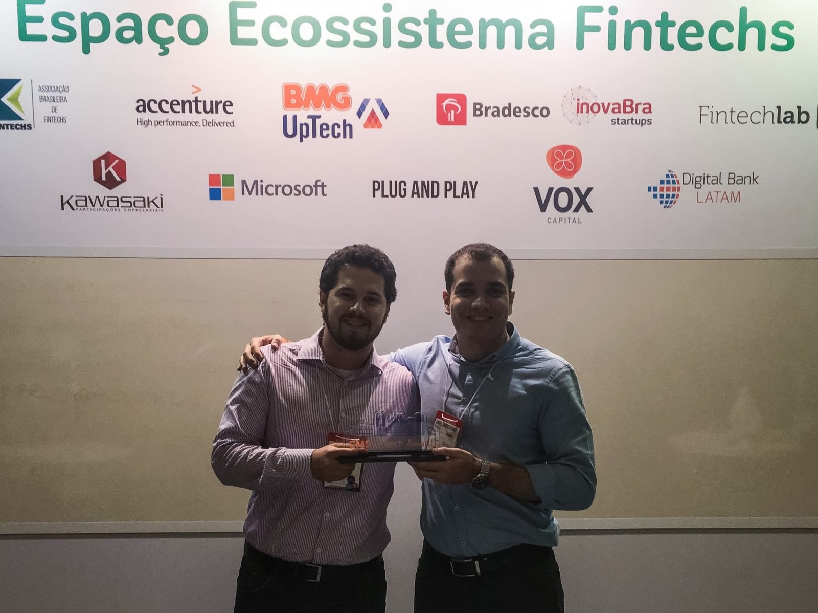 Nexoos CMS Fintech Award 1o lugar - Fundadores 1