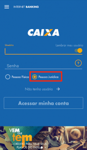 COMO TIRAR O EXTRATO DA CAIXA ATRAVÉS DO APLICATIVO? 